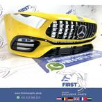 W177 A KLASSE 2021 A45 A45S AMG VOORBUMPER GEEL COMPLEET Ori, Auto-onderdelen, Carrosserie, Gebruikt, Voor, Mercedes-Benz, Ophalen of Verzenden