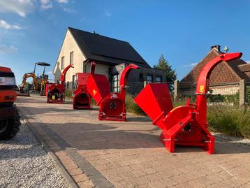 Hakselaars voor minitractor van 14pk tot 55pk, Enlèvement