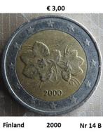 2 Euromunten Finland, 2 euros, Finlande, Enlèvement ou Envoi, Monnaie en vrac