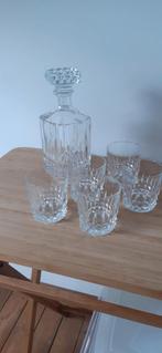 glazen karaf en 5glazen, Ophalen of Verzenden, Nieuw