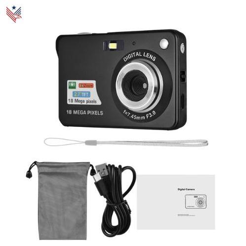 Digitale Camera 18MP - 8x Zoom - 720P Video, Hobby en Vrije tijd, Elektronica-componenten