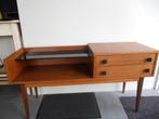 Vintage  Mid- century design teak houten kastje wandkastje, Ophalen