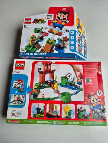 Pack de démarrage Lego Super Mario 71362 exp + 71360 disponible aux enchères