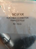 lot Neutrik XLR FEMALE PLUG 5-POLE, XX, Enlèvement, Neuf