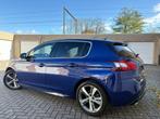 Peugeot 308 Gt Line | 12 M Garantie | 65 Dkm | Benzine|2017|, Auto's, Peugeot, Testrit aan huis, Blauw, Leder en Stof, USB