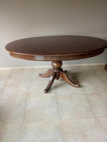 Table ovale, 100 à 150 cm, Comme neuf, Enlèvement, 50 à 100 cm