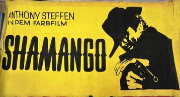 19 stuks oude filmdoeken 400x200 cm Groot!! beschikbaar voor biedingen