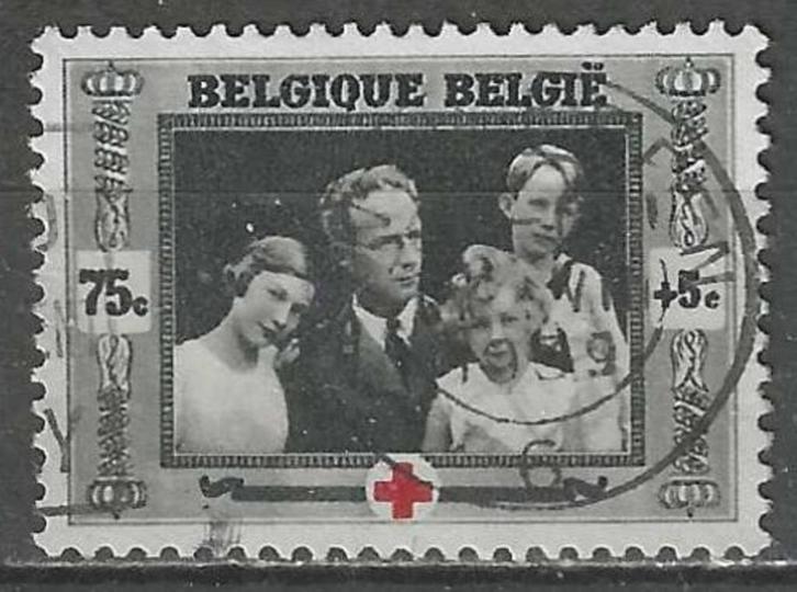 Belgie 1939 - Yvert/OBP 499 - 75 jaar Rode Kruis (ST), Postzegels en Munten, Postzegels | Europa | België, Rode kruis, Gestempeld