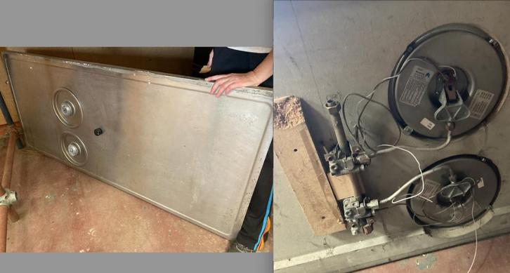 KEUKEN BLAD, Doe-het-zelf en Bouw, Sanitair, Kraan, Inox, Ophalen of Verzenden