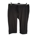 Driekwart broek zwart 2XL, Kleding | Dames, Grote Maten, Verzenden, Zo goed als nieuw, Zwart, Broek of Spijkerbroek
