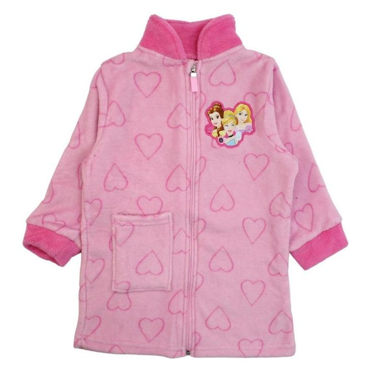 Disney Princess fleece Badjas - Maat 128 - 140, Kinderen en Baby's, Kinderkleding | Maat 140, Nieuw, Meisje, Nacht- of Onderkleding