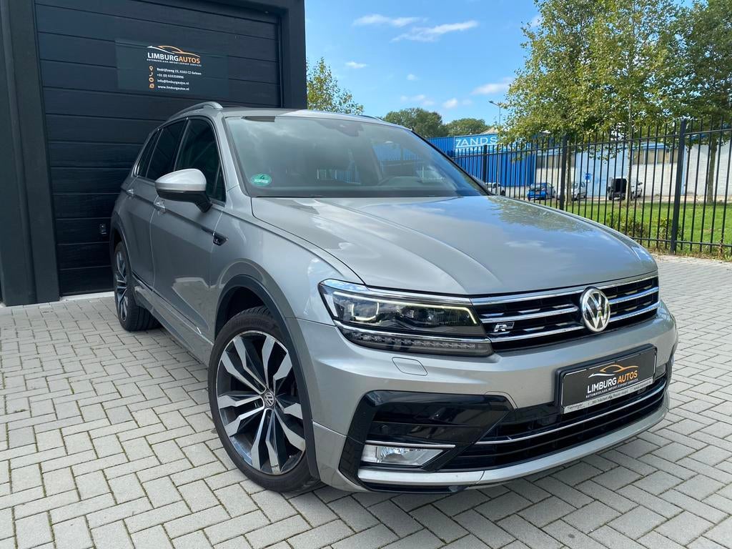 Volkswagen Tiguan 2.0 TDI 4M 3X R-Line 240PK Bom Vol, Auto's, Volkswagen, Bedrijf, Tiguan, 4x4, ABS, Achteruitrijcamera, Adaptieve lichten