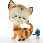 Vintage keramieken poes, Japan 50's, Ophalen