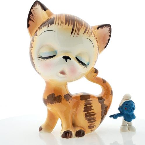 Vintage keramieken poes, Japan 50's, Antiek en Kunst, Antiek | Keramiek en Aardewerk, Ophalen