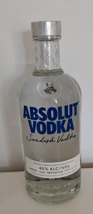 Absolut Vodka 40% vol 700ml ongeopend beschikbaar voor biedingen