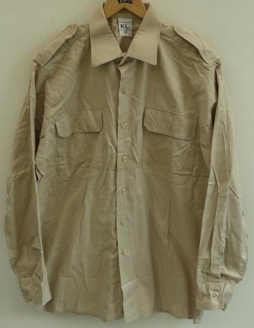 Hemd, Uniform DT63, lange mouw, KL, maat: 15½ - 39, 1968.(1), Verzamelen, Militaria | Algemeen, Landmacht, Kleding of Schoenen