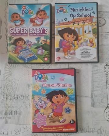 Dvd's dora - go diego go / nickelodeon ( 9 stuks)  beschikbaar voor biedingen