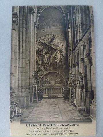 Bruxelles l'Eglise St. Remi à Bruxelles - Maritime, Collections, Envoi, 1920 à 1940, Affranchie, Bruxelles (Capitale)