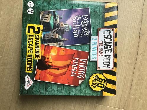 Escape Room The Game voor 2 spelers - Dagger of the Sultan, Hobby en Vrije tijd, Gezelschapsspellen | Bordspellen, Nieuw, Een of twee spelers