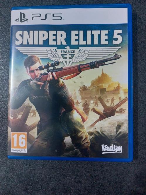 Sniper Elite 5, Games en Spelcomputers, Games | Sony PlayStation 5, Zo goed als nieuw, Ophalen of Verzenden