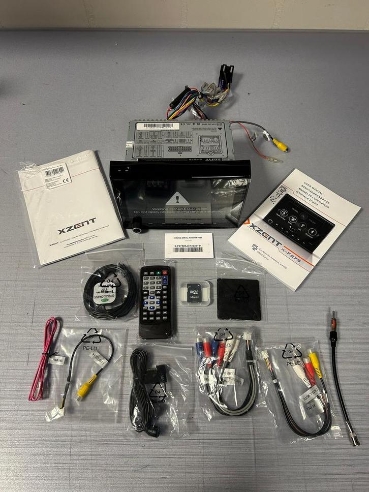 Navigiatie XZent x-275 multimedia autoradio, Autos : Divers, Navigation de voiture, Neuf, Enlèvement ou Envoi