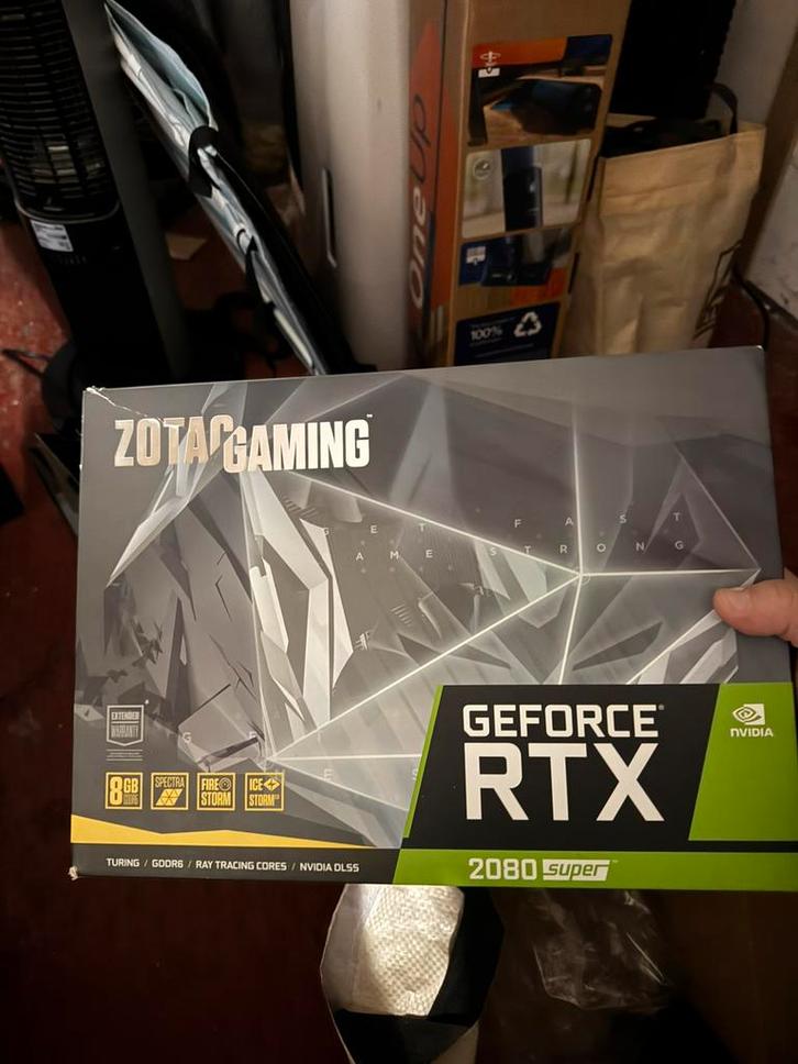 Nvidia Geforce Rtx 2080 super, Informatique & Logiciels, Cartes vidéo, Comme neuf, Nvidia, GDDR6, Enlèvement
