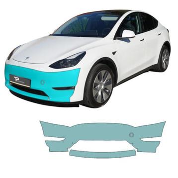 Paint Protection Film (PPF) for the Front Bumper Tesla Model beschikbaar voor biedingen
