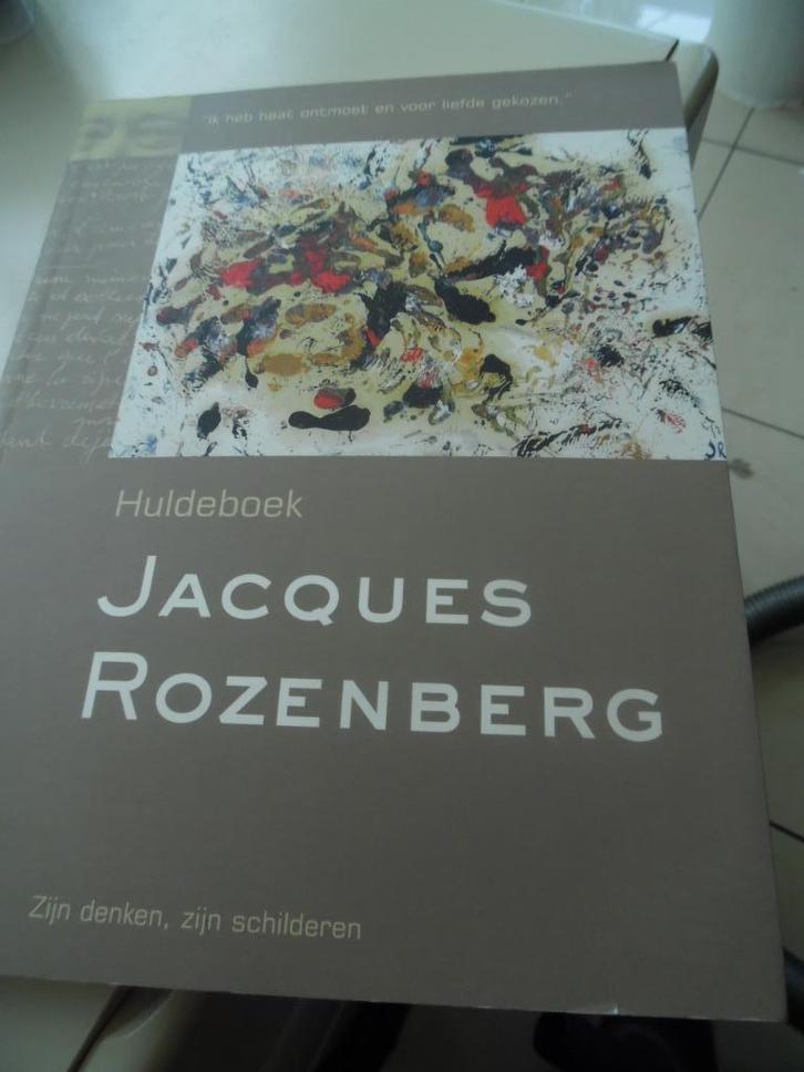 Huldeboek Jacques Rozenberg (geb. 1922 in Polen), Boeken, Kunst en Cultuur | Beeldend, Zo goed als nieuw, Schilder- en Tekenkunst