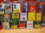 lot de 14 bidons huile vide elf yacco antar bp coq, Collections, Marques & Objets publicitaires, Envoi, Utilisé, Autres types