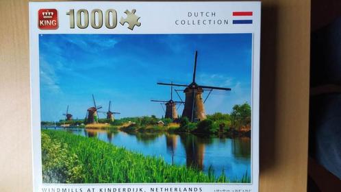 Puzzle 1000 pièces, Hobby en Vrije tijd, Denksport en Puzzels, Zo goed als nieuw, Legpuzzel, 500 t/m 1500 stukjes, Ophalen