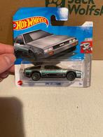 HOT WHEELS DMC DELOREAN CHROME 236/250 1:64 HW ROLLING METAL, Ophalen of Verzenden, Zo goed als nieuw