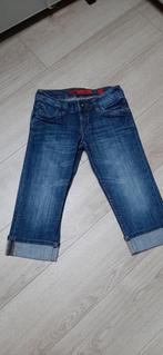 3/4 jeansshort S. Oliver  W 32, Kleding | Dames, Spijkerbroeken en Jeans, Blauw, Ophalen of Verzenden, Zo goed als nieuw, W30 - W32 (confectie 38/40)