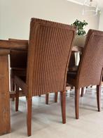 eetkamerstoelen Vincent Sheppard, Huis en Inrichting, Ophalen, Bruin, Hout, Zo goed als nieuw