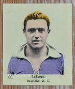 1930s Lecocq (pre panini) 80 Felix Lefèvre Beerschot AC, Verzamelen, Ophalen of Verzenden, Gebruikt, Poster, Plaatje of Sticker