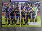 AFFICHE DE L'ÉQUIPE DE FOOTBALL DU RSC D'ANDERLECHT 2013, Envoi, Comme neuf
