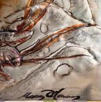 Metal wall art Marc dHaenens Bissegem jaren 1970, Ophalen