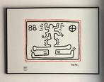 Keith Haring: lithografie op groot formaat. 50 bij 70 cm, Antiek en Kunst, Kunst | Litho's en Zeefdrukken