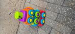 Fisher price stapelautootjes met muziek, Ophalen of Verzenden, Gebruikt
