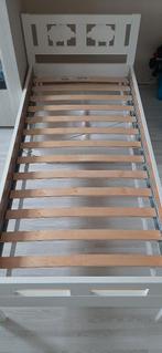 Lit enfant + lattes + matelas + alèses, IKEA Kritter, Moins de 70 cm, Comme neuf, Moins de 140 cm, Enlèvement
