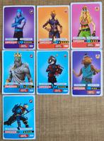 Fortnite: 7 verzamelkaarten, Ophalen of Verzenden, Gebruikt, Meerdere kaarten