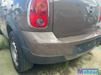 MINI COUNRYMAN R60 Bruin B19 Achterbumper 2010-2016, Auto-onderdelen, Gebruikt, Achter, Mini, Bumper