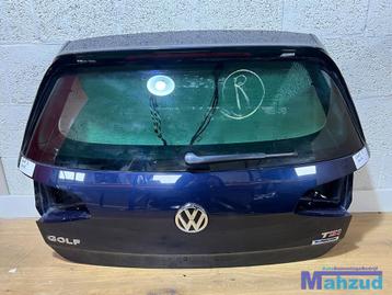 VW GOLF 7 hatchback blauw Achterklep 2012-2019 beschikbaar voor biedingen
