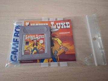 GameBoy Lucky  Luke + manual (perfect condition) ! beschikbaar voor biedingen