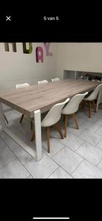 Eettafel met 6stoelen, Huis en Inrichting, Ophalen, Zo goed als nieuw