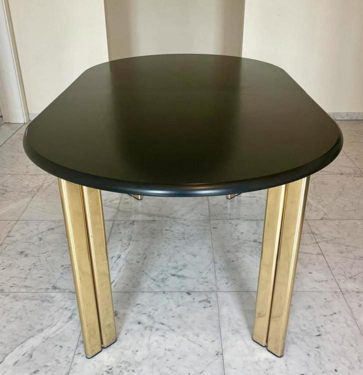 Moderne Uitschuifbare Eettafel, Huis en Inrichting, Tafels | Eettafels, Zo goed als nieuw, Ophalen