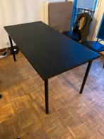 zwarte tafel IKEA gratis, Gebruikt, Rechthoekig
