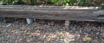 Tropisch hout planken en balken  beschikbaar voor biedingen