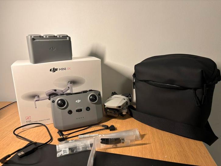 Dji drone mini 4k  fly more combo (+128 gb ssd), TV, Hi-fi & Vidéo, Drones, Neuf, Drone avec caméra, Qualité supérieure, DJI, Moins de 250 g