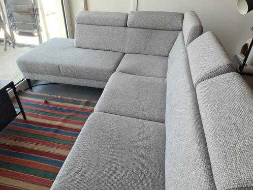 Grijze Zithoek te koop. -, Huis en Inrichting, Zetels | Complete zithoeken, Zo goed als nieuw, Ophalen
