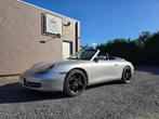 Porsche 996 carrera 4 Cabrio , MANUEEL !, Auto's, Zwart, Cabriolet, Leder, Bedrijf